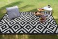 Plastic Mat | Indoor/Outdoor Portable Foldable Plastic Rug | Chitai Mat (4' x 6'). 