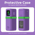 SIKAI Silicone Case for UGREEN Nexode Pro 165W Power Bank 20000mAh, Shockproof Cover with Precise Cutouts. 