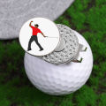 Creative Funny Magnetic Golf Ball Marker Hat Clip Wholesale Baseball Cap Decorative Studs Clips Golf Supplies. 