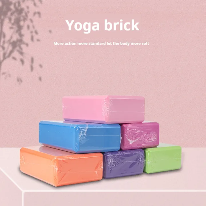 High density yoga bricks for adults and children dance and practice leg pressing bricks dance bricks foam bricks yoga bricks