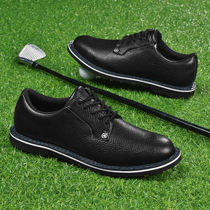 Golf%20Shoes%20For%20Men%202024%20New%20White%20Professional%20Waterproof%20Non-slip%20Spikeless%20Outdoor%20Leisure%20Walking%20Training%20Golfer%20Sneakers%20-%20Image%205