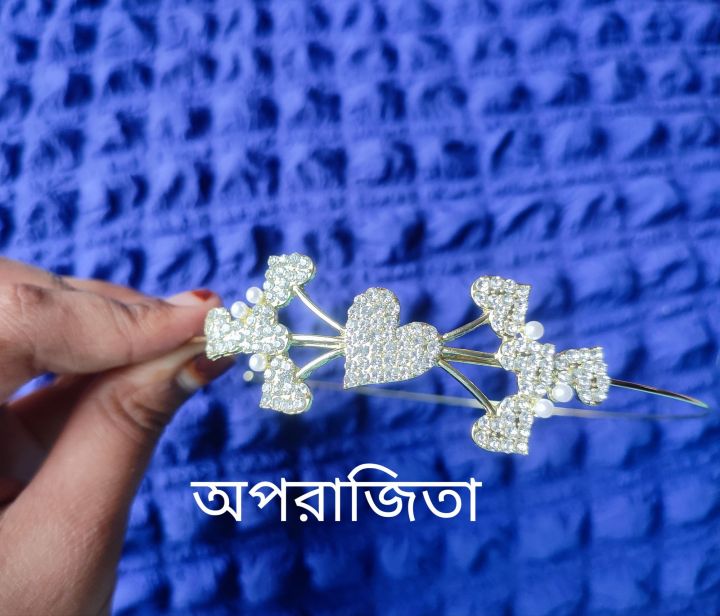 Oporajita%20Rinestone%20Hair%20Band%20Crown%20_%20%5B%20Flower%20_%20Star%20_%20Butterfly%20_%20Bow%20Tie%20%5D%201Pis%20-%20Image%205