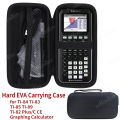 Hard EVA Carrying Case For Texas Instruments Ti-84 Ti-83 Ti-85 Ti-89 Ti-82 Plus/C CE Graphing Calculator Protective Storage Bag.
