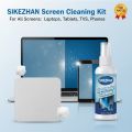 Screen Cleaner Spray and Wipe Kit-Safe for LED,LCD,OLED,Smart TV,Monitor,Laptop,Computer,Car Display-with Screen Cleaning Cloth.