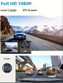 Vavupo 1080P Dual Dash Cam with 170° Wide Angle, Night Vision, G-Sensor, Loop Recording, LED Display, Push Button Control, 150mAh Rechargeable No SD Card Included. 