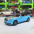 Newao 1:24 scale convertible Rolls Royce Dawn alloy car model,. 