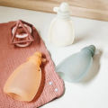 Yummy Pouch Reusable Baby Food Pouches BPA-Free Silicone Refillable Infant Food Storage Kids Squeezable Bag Portable.