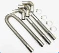 15cm-300cm Air Diesel Parking Heater Stainless Steel Exhaust Pipe Tube Gas Vent Hose Car Truck VAN.
