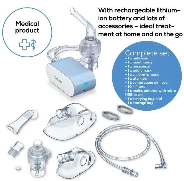 Beurer%20IH%2060%20Nebulizer,%20Quiet%20and%20Portable%20Inhaler,%20Rechargeable%20Battery,%20Compressor%20Compressed%20Air%20%7C%20-%20Image%202