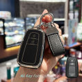 Key Fob Cover Keyring Keychain Lanyard for Toyota Prius Camry Corolla CHR C-HR RAV4 Land Cruiser Prado. 