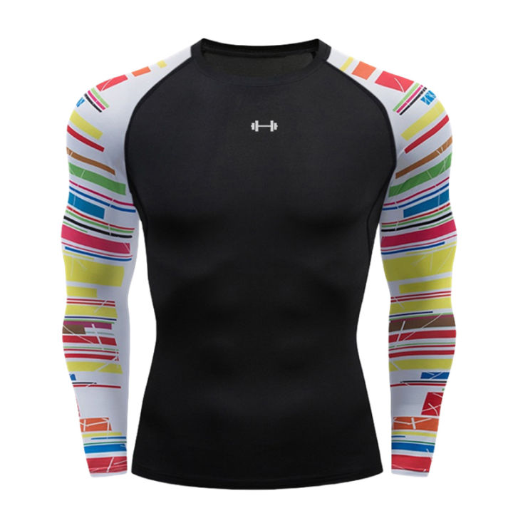 Gym%20Compression%20Dry%20Fit%20Men's%20Long%20Sleeves%20Fitness%20T-shirt%20Spring%20And%20Autumn%20Outdoor%20Sports%20Running%20Tees%20Sportswear%20Tops%20T-shirt%20-%20Image%207