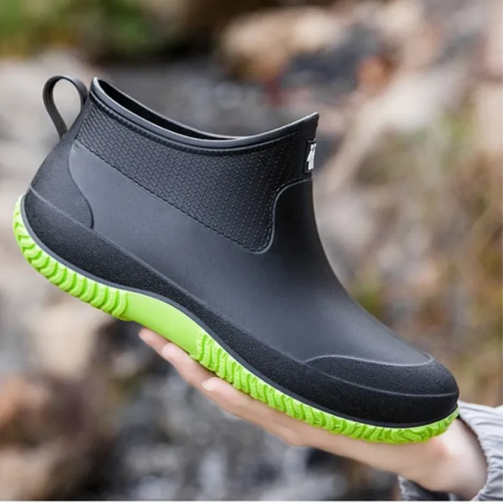Women's%20Ankle%20Rain%20Boots%20Summer%20Wear-resistant%20Anti-Slip%20Couple%20Men%20And%20Women%20Short%20%20Boots%20Suitable%20For%20Outdoor%20Camp%20-%20Image%207