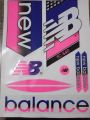 3D 2024 Latest Edition NB Edition For Pink And BlueProfessional Players Edition For  Cricket Bat  Stickers Latest 3D Cricket Bat Stickers Edition 2024. 