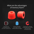 KZ Noise Isolating Comfortable Memory Foam Ear Tips Upgrade Enhance Bass Ear Pads Earbuds for KZ EDXPRO ZAX ZSX ED9PRO ZS10PRO.