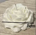 set of 3 (1 mini flowers vase +1 ovel tray +1 poney rose flower candle). 