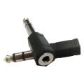 3.5mm to 6.5mm Audio Adapter to 6.5 Male Plug to 3.5 Female Jack Connector Adaptor. 