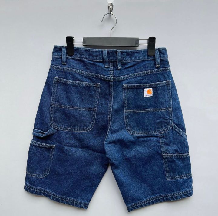 Summer Straight Carpenter Half Denim Shorts For Men | Daraz