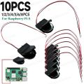 1-10x For Raspberry Pi 5 RTC Battery Box Real Time Clock Holder with Battery/without Battery RTC Clock Battery Kit for RPI 5 Pi5. 