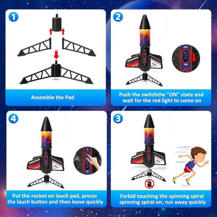 Kid%20Electric%20Rocket%20Launcher%20Toys%20Outdoor%20Model%20Rocket%20Kit%20Exploration%20Skyrocket%20With%20Parachute%20Game%20for%20Boy%20Girl%20-%20Image%206