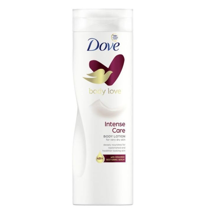 Dove Body Love Intense Care Body Lotion, For Very Dry Skin, With Ceramide Restoring Serum, 250ml