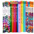 Top 4 ORO pencils with erasers (48) pcs trispark , trimetal, trypop & trituk. 