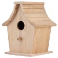 Wood Bird House Breeding Box Sturdy Hanging Bird House Pet Supplies for Parrots Budgerigar Small Birds.