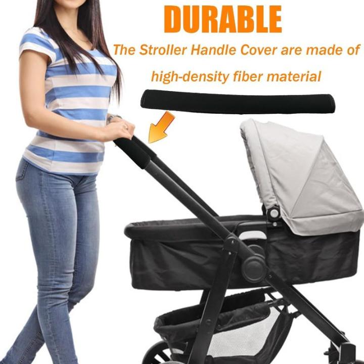 Cozy Stroller Handle Cover, Soft Warm Sleeve for Winter, Universal Non-Slip Grip to Keep Hands Comfortable