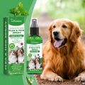 Mite Removal Spray Cats Dogs Flea Killer Itching Relief Remove Ticks Cat Allergy Treatments Anti Lice Insect Pet Skin Care Spray. 