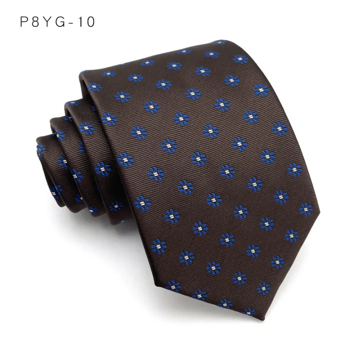 Luxury%208CM%20Mens%20Necktie%20Polka%20Dot%20Plaid%20Ties%20For%20Man%20Groom%20Groomsman%20Jacquard%20Woven%20Neck%20Tie%20Formal%20Business%20Party%20Accessories%20-%20Image%207