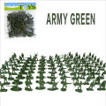 Military Toy Soldiers Set Army Green Silver Maroon 2 3 8cm Plastic Model Figures for Teens 7 14 Years Old OPP Bag Packaging. 
