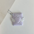 INS Korean Style Photo Card Holder Cute 1 inch ID Photo Storage Display Pendant Keychain Ornaments Star Chasing Girl .