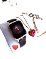 Only Watch New Design Ladies Girls Fashion Watch Square. 