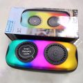 KTX-1475 RGB Colorful Lighting Bluetooth, USB, SD Card Supported 10W Speaker With FM Radio. 