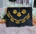 Antique golden women chokor Necklace set Necklace For girls.