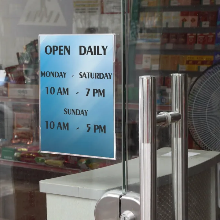 A4%20adhesive%20wall%20mounted%20acrylic%20documents%20certificate%20pictures%20brochure%20leaflet%20display%20frame%20-%20Image%205