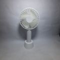 Portable fan emergency fan dc usb rechargeable with stand. 