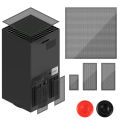 Anti Dust Filter Net For Xbox Series X Console Dustproof Mesh Cover Thumbstick Grip Caps For Xbox Series X Accessories.