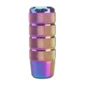 95MM Universal Non-Slip Gear Shift Knob Manual Transmission Aluminum knurled Shifter Lever Knob. 
