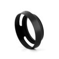 40.5 43 46 49 52 55 58 62 67mm Black Vented Curved Metal camera lens Hood for Leica M for Pentax for   for Olympus. 