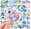 20pcs Blue Sea World Turtle Stickers Pack for Kid Cartoon Graffiti Decals Scrapbooking Luggage customization available. 