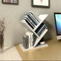 Tree-shaped bookshelf Desktop tree bookshelf 3-tier Bookcase Book rack. 