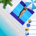 Beach Blanket, Waterproof and Sandproof Large 2-3 Adult Light Picnic Mat Travel Camping Hiking Beach Blanket.
