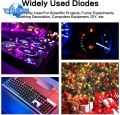 100pcs/200pcs F5 LED Diode 5MM White Green Red Blue Yellow Orange DIY Light Emitting Diodes Assorted Kit. 