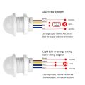Switch PIR Motion Sensor Switch Infrared Motion Sensor Switch Auto On Off Light. 