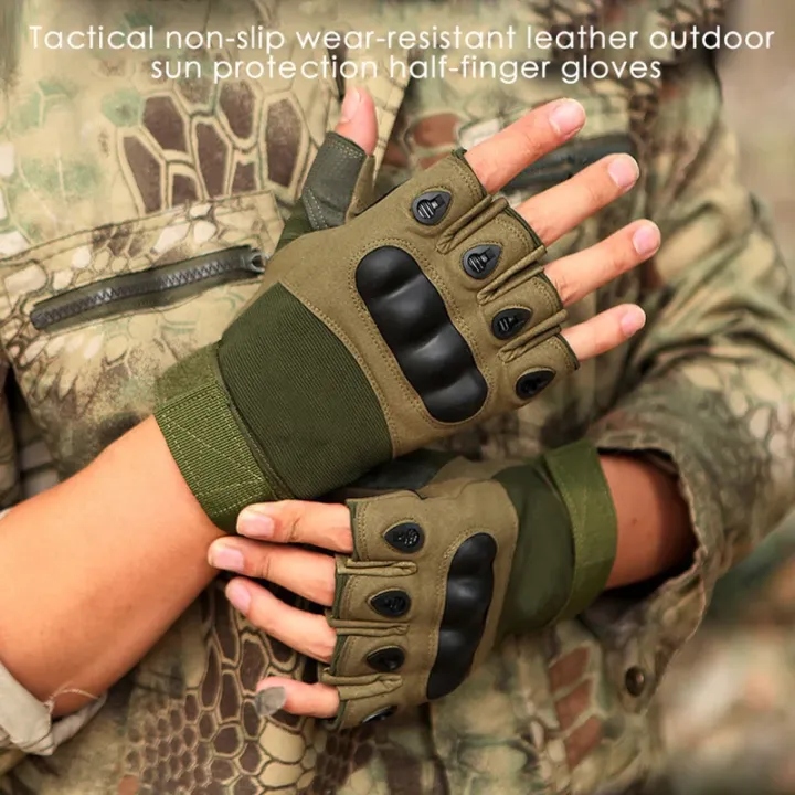Tactical%20Hard%20Knuckle%20Half%20Finger%20Gloves%20Men%20%20%20Combat%20Hunting%20Shooting%20Airsoft%20Paintball%20Police%20Duty%20Fingerless%20-%20Image%202