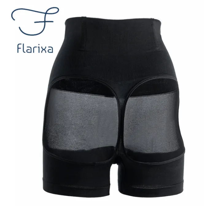 FLARIXA%201/2/3Pcs%20Shapewear%20Butt%20Lifter%20Seamless%20Women%20High%20Waist%20Slimming%20Panty%20Tummy%20Control%20Knickers%20Pant%20Briefs%20Body%20Shaper%20-%20Image%207