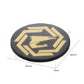 Computer Case Fan Logo Sticker, ROG MSI AORUS Corsair Label Gold-plated Paster PC Gamer GPU Decorative Accessories, 3Pcs/Lot. 