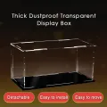 4 Sizes Acrylic Display Box Transparent Storage Organizer Clear Assemble Show Case for Toy Figures Car Model Collectibles. 