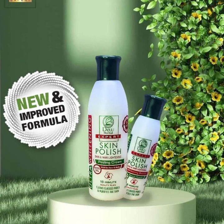 Dew Herbal Ultra Whitening Skin Polish - Skin & Hair Lightening