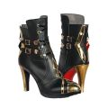 Genshin Impact Arlecchino Cosplay Shoes Anime Chinese Style Halloween Role playing props for men Game. 